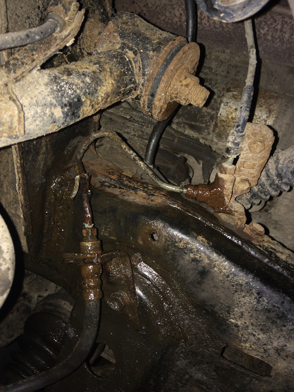 -Пропали тормоза😬 — Toyota Land Cruiser Prado 120-series, 4 л, 2007 ...