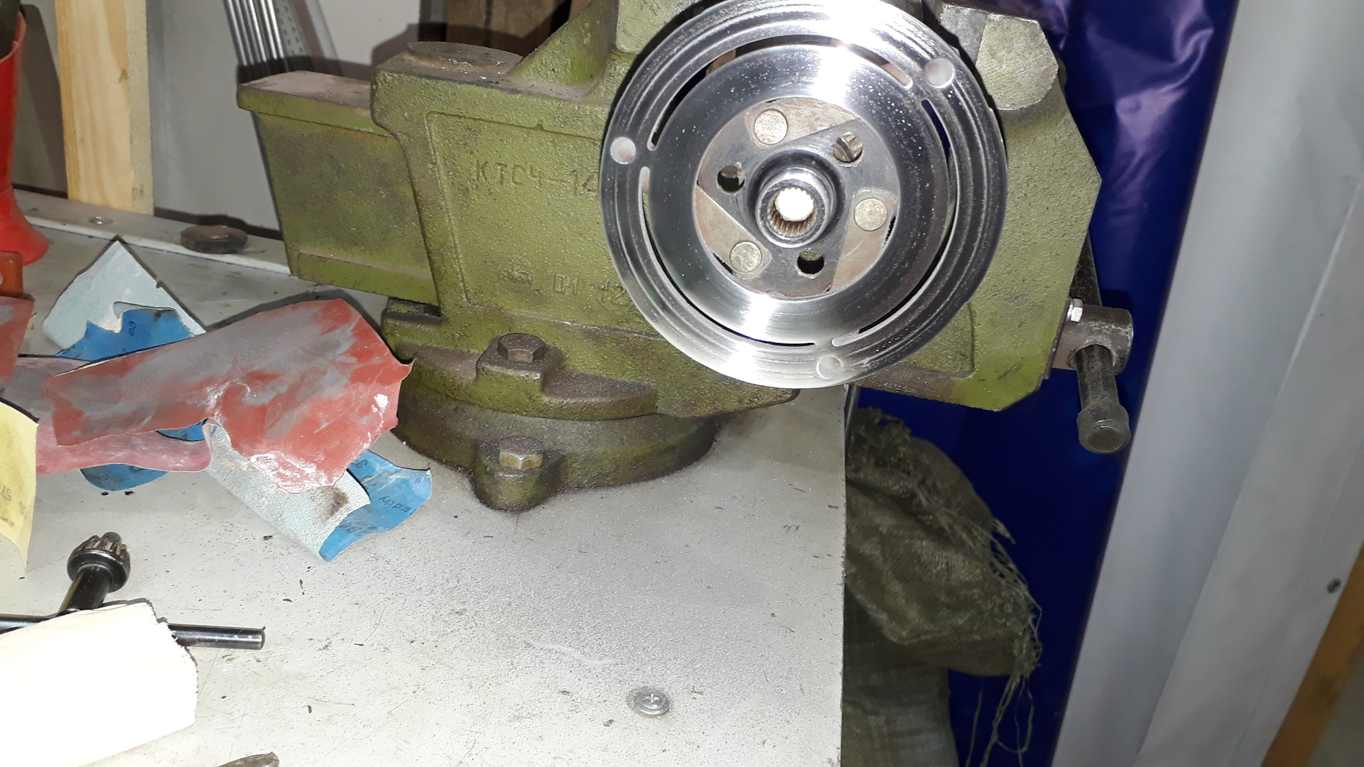 Замена подшипника кондиционера ниссан альмера н16 — Nissan Almera II ...