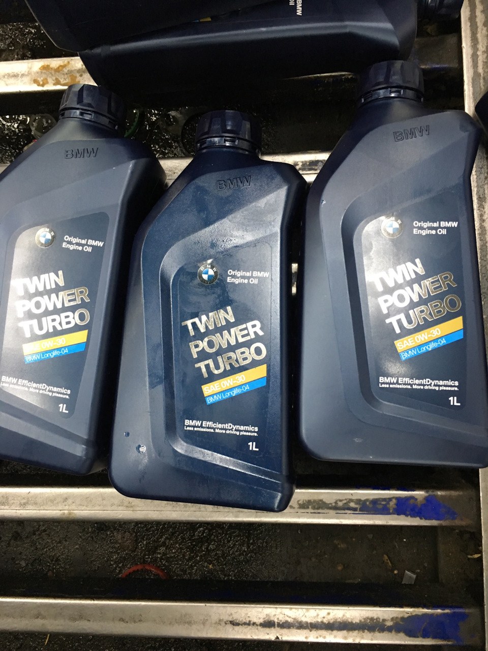 Замена летнего масла на зимнее — BMW 5 series (E60), 3 л, 2006 года ...