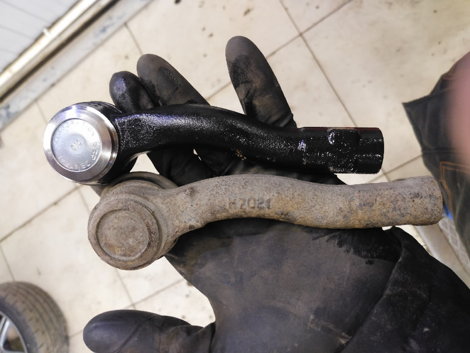 Причина мелкого стука. Наконечник. — Chevrolet Lacetti Sedan, 1,4 л ...