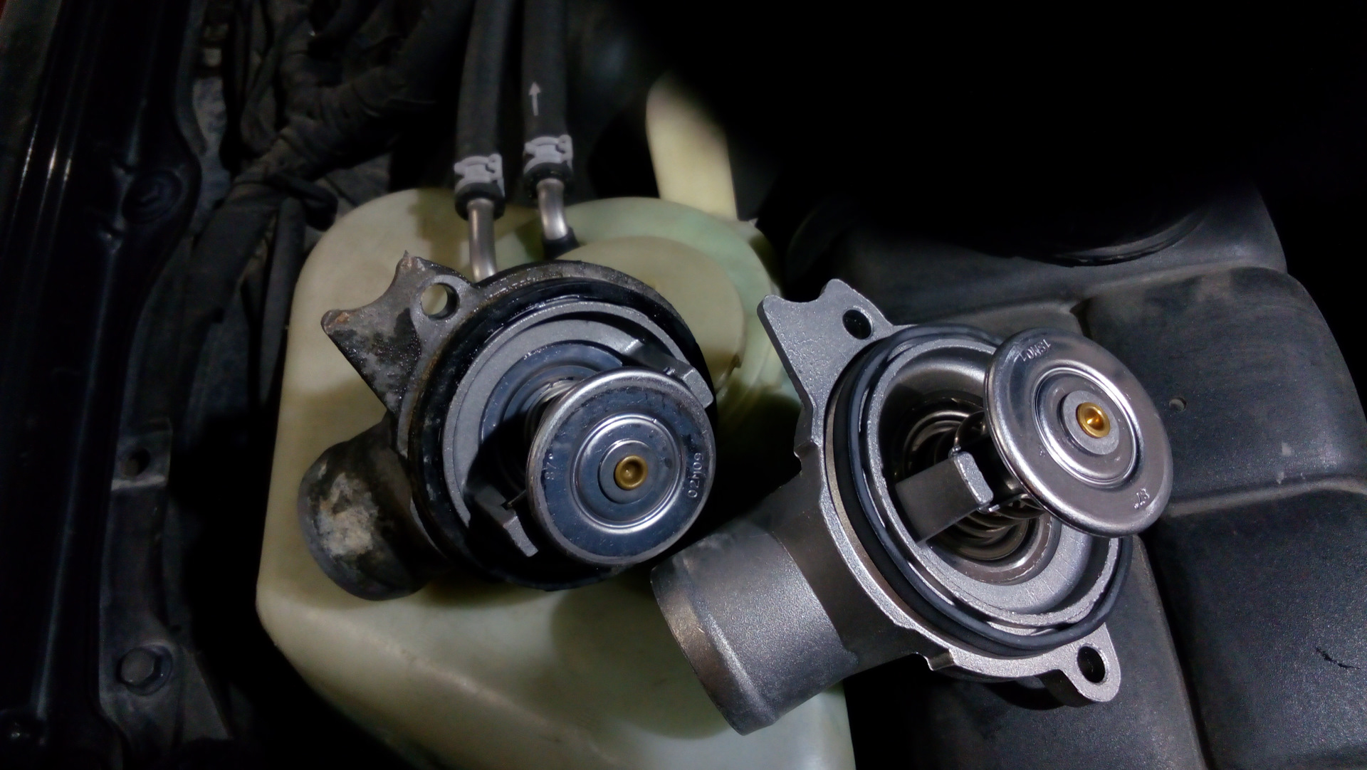 термостат паджеро 4 3. термостат фольксваген гольф 3. замена термостата 3. термостат vw b3 1. замена термостата 3.