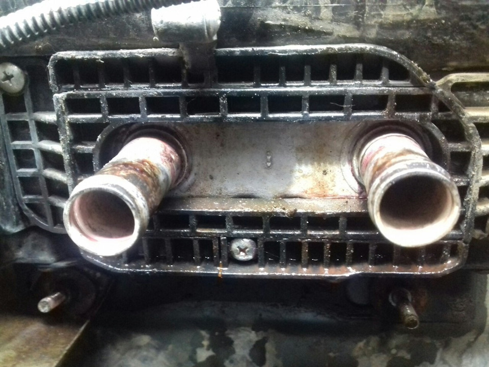 Снятие радиатора СОД и печки. — Lada Приора Купе, 1,6 л, 2011 года ...