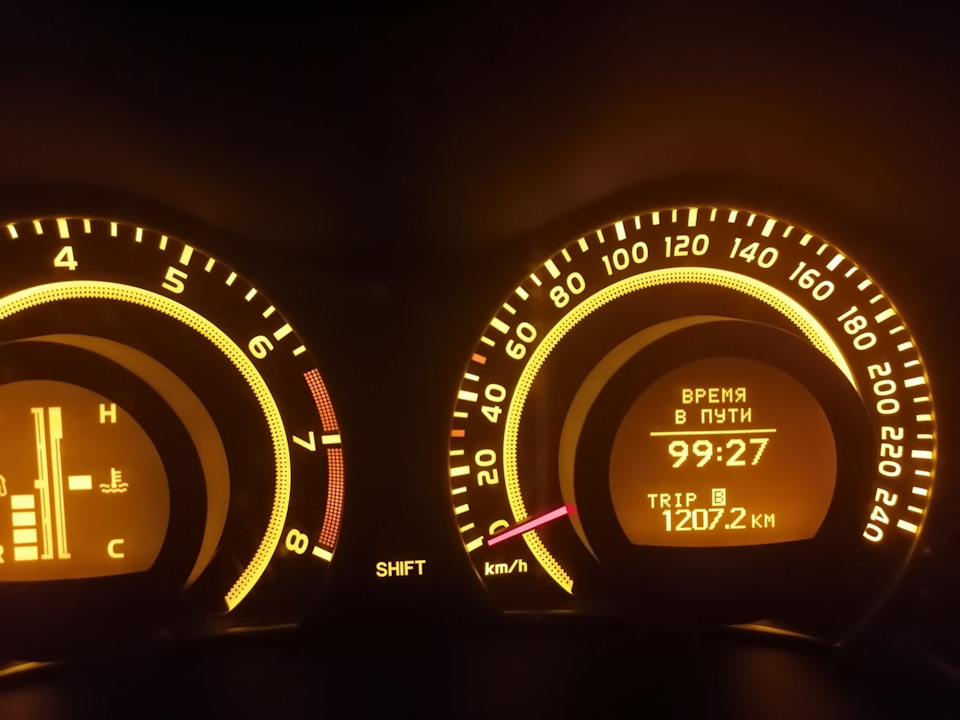 Решил подсчитать моточасы — Toyota Auris (1G), 1,6 л, 2007 года ...