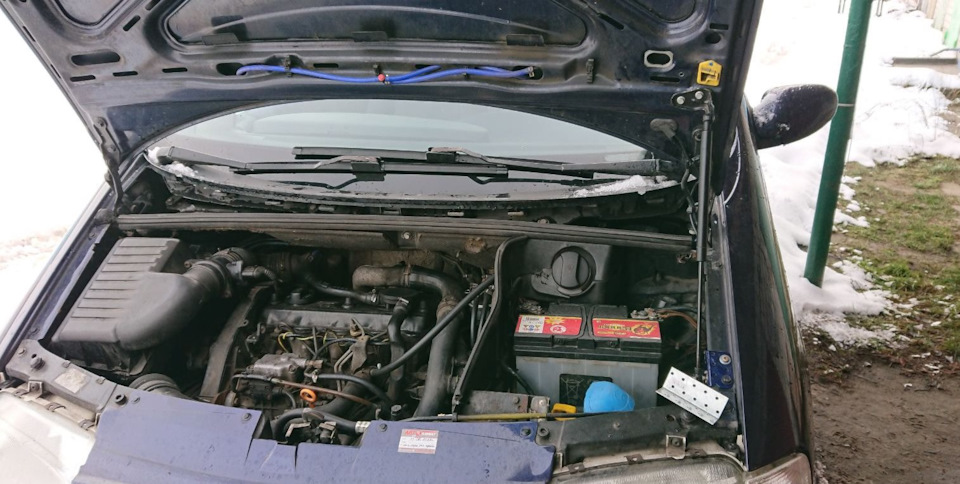 Тюнинг капота-2, УОВ, защита двигателя, термостат, ТО — Ford Galaxy (Mk ...