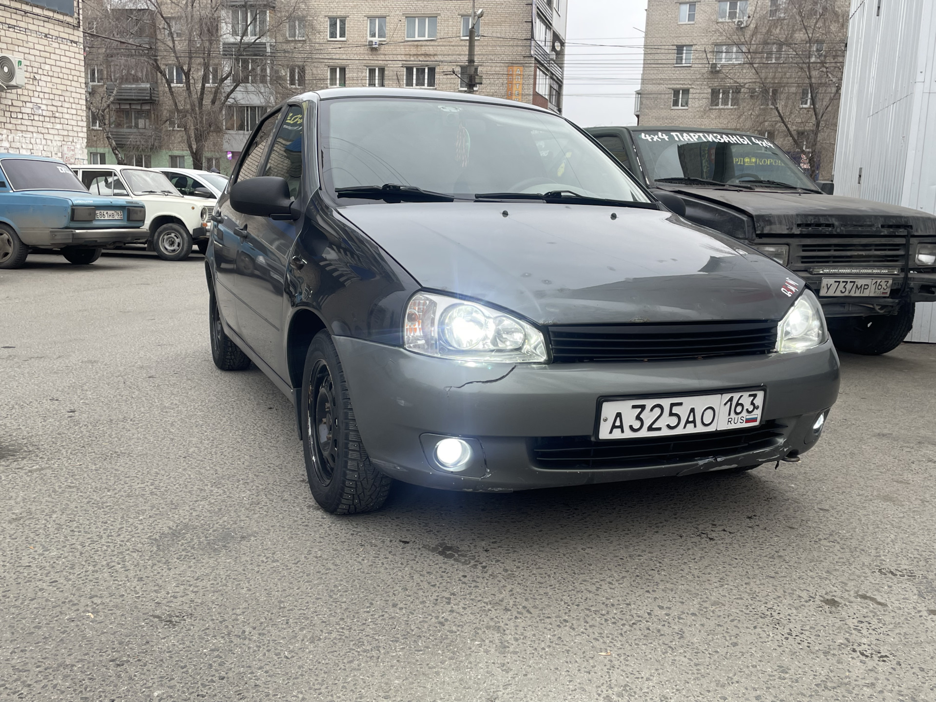 Пластиковые крылья — Lada Калина седан, 1,4 л, 2008 года | тюнинг | DRIVE2