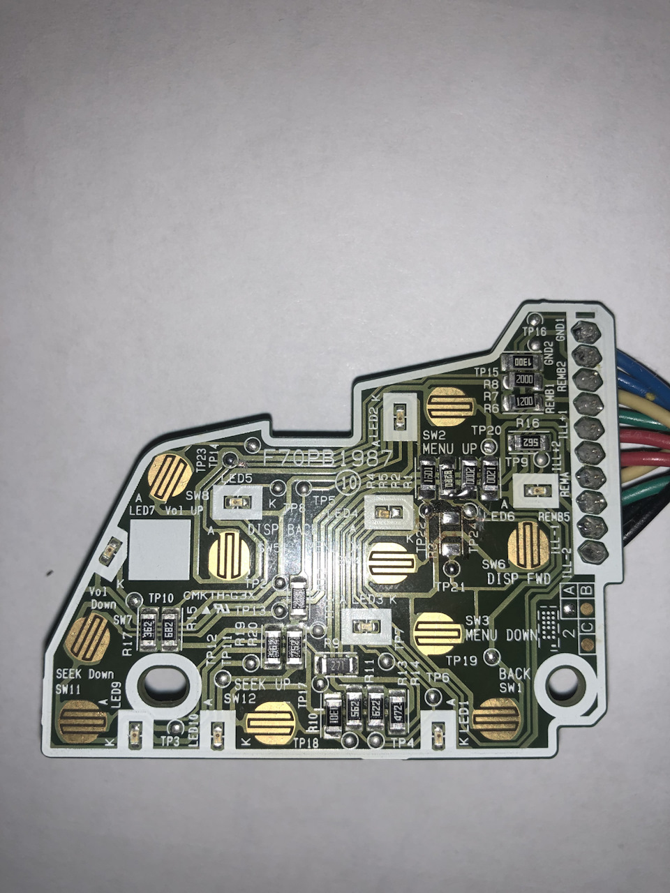 Итого — Nissan X-Trail III (t32). Запчасти на фото: REM85