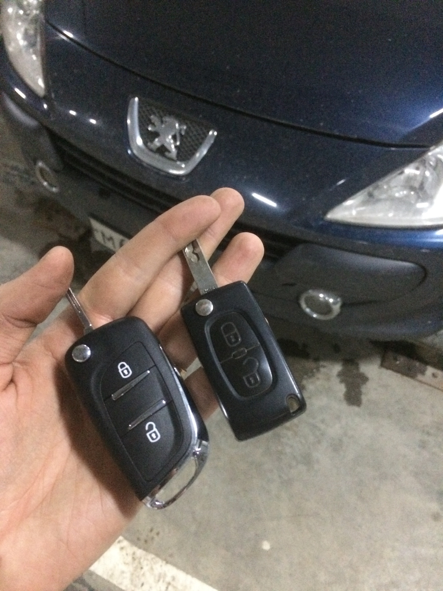 ignition key — Peugeot 307, 1,6 л, 2006 года электроника DRIVE2