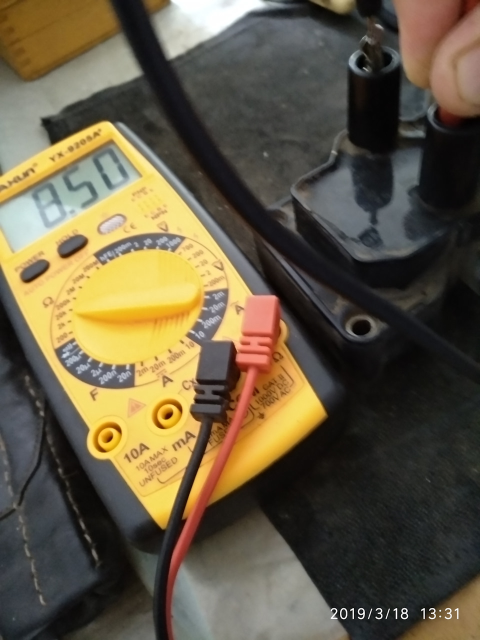 Ford Fusionпропуски зажигания в 4 цилиндре. — Ford Fusion, 1,4 л, 2006