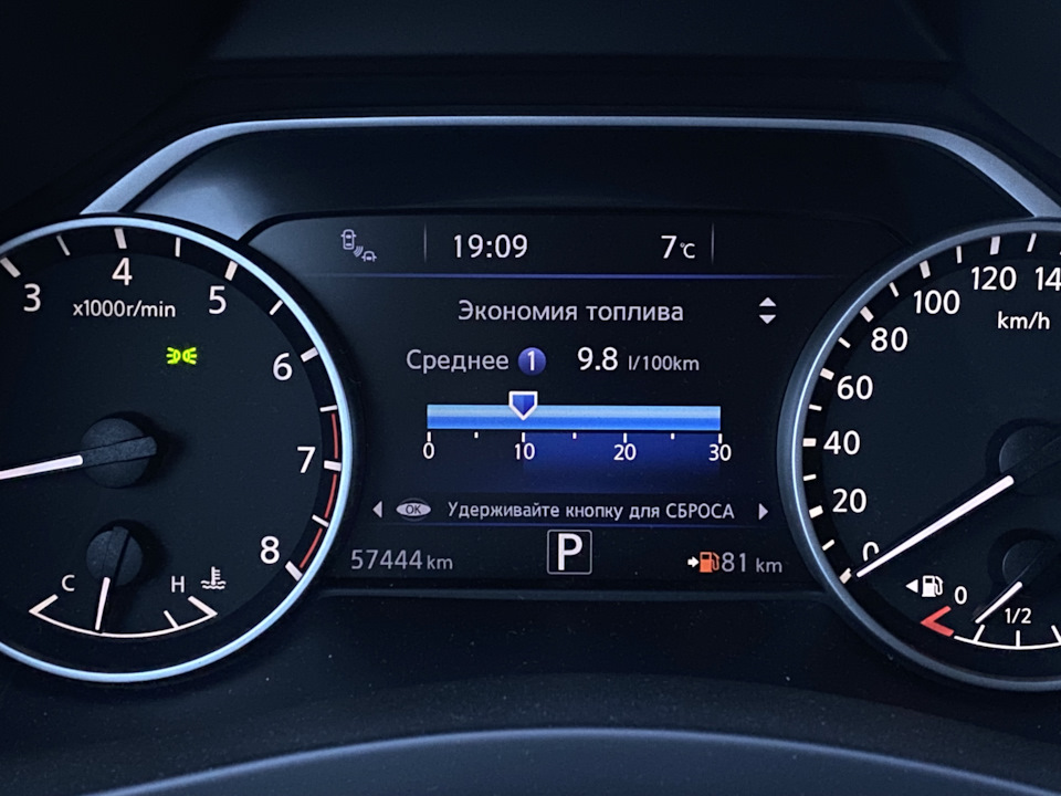 Оказывается расход топлива может быть еще меньше у Ниссан Мурано с 3.5 ...