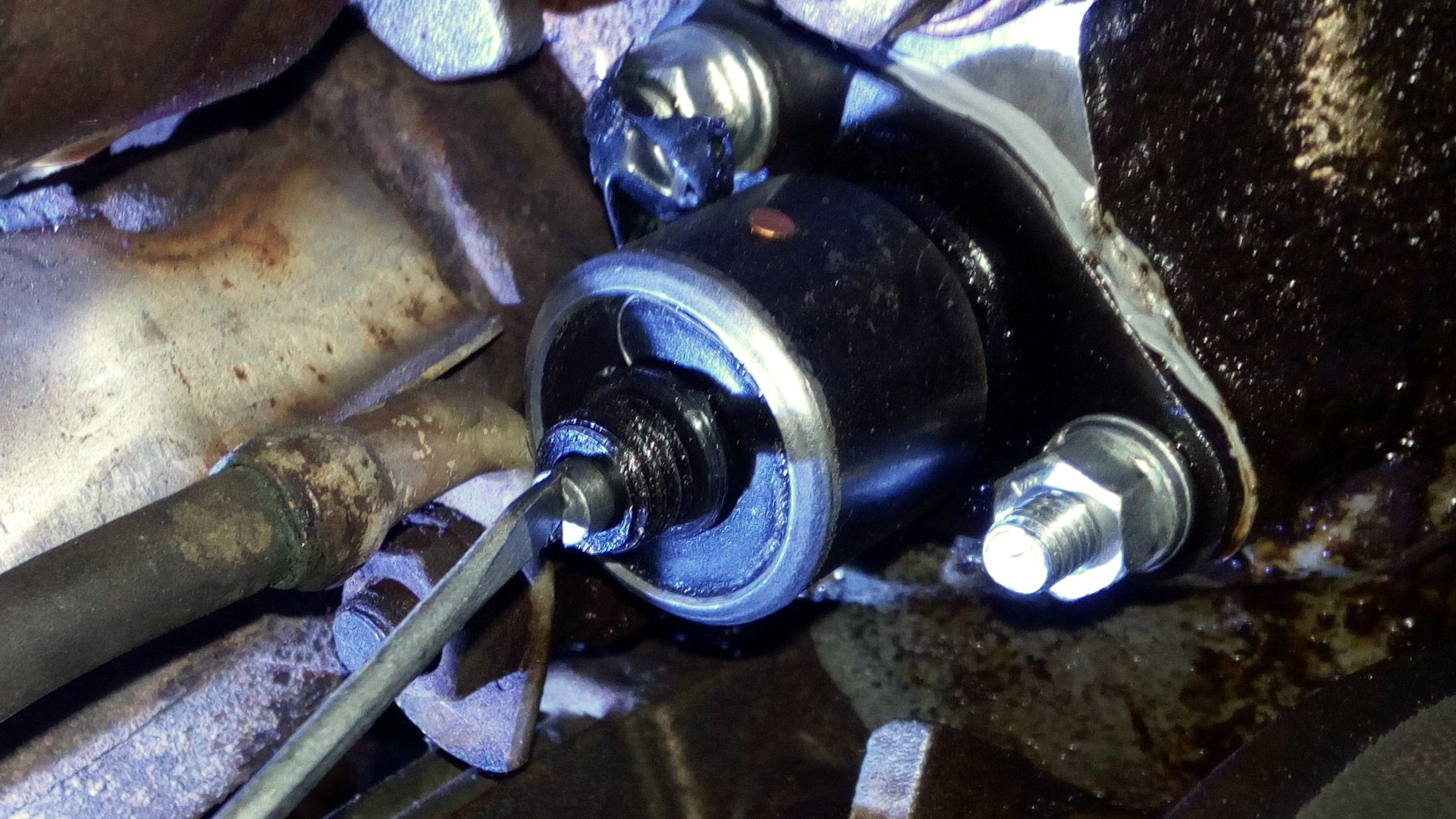 Нивка Синька. Натяжитель Исай. Регулировка натяжения цепи. — Lada 4x4 ...