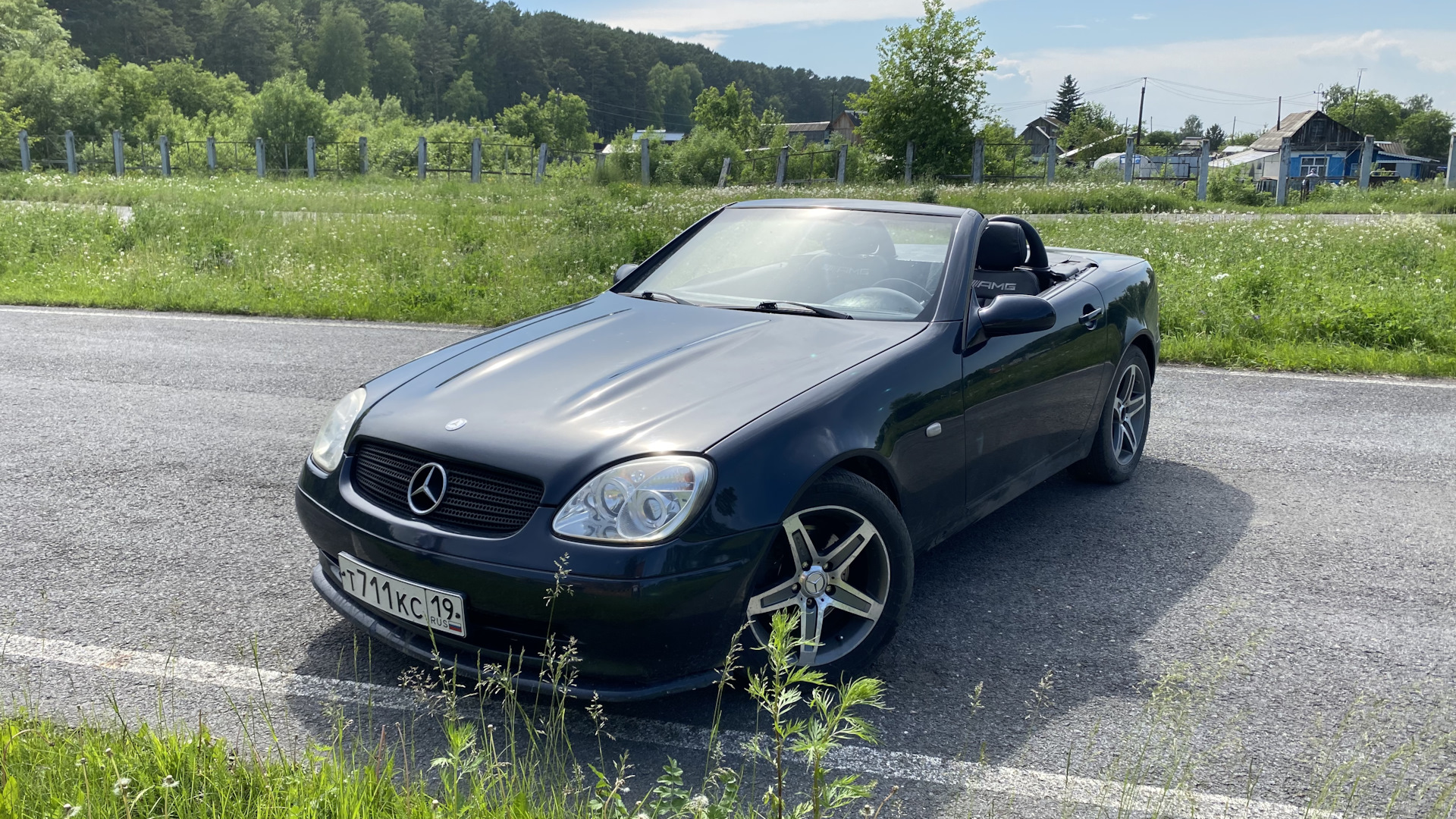 Mercedes-Benz SLK (R170) 2.3 бензиновый 1997 | ✇Self Lookin King✇ на DRIVE2