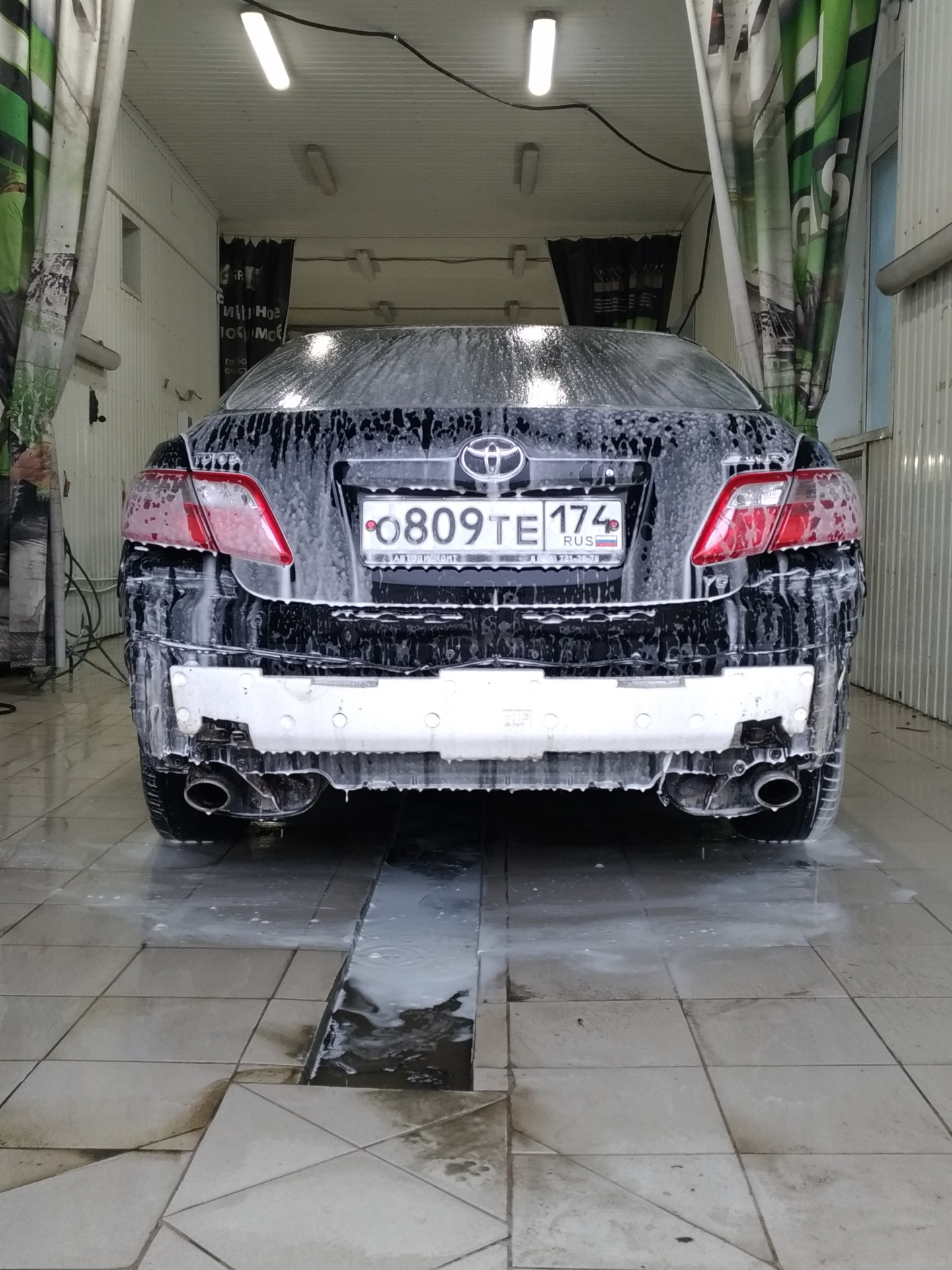 Замена датчика парктроника — Toyota Camry (XV40), 3,5 л, 2008 года ...