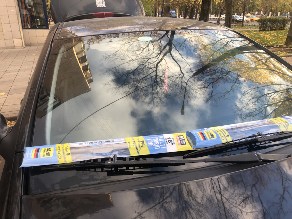 Замена дворников от компании AVS — Opel Astra H, 1,8 л, 2007 года ...