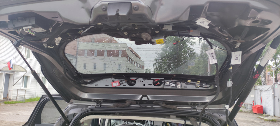 Электропривод багажника почти финал. — Ford Kuga (2G), 2,5 л, 2018 года ...