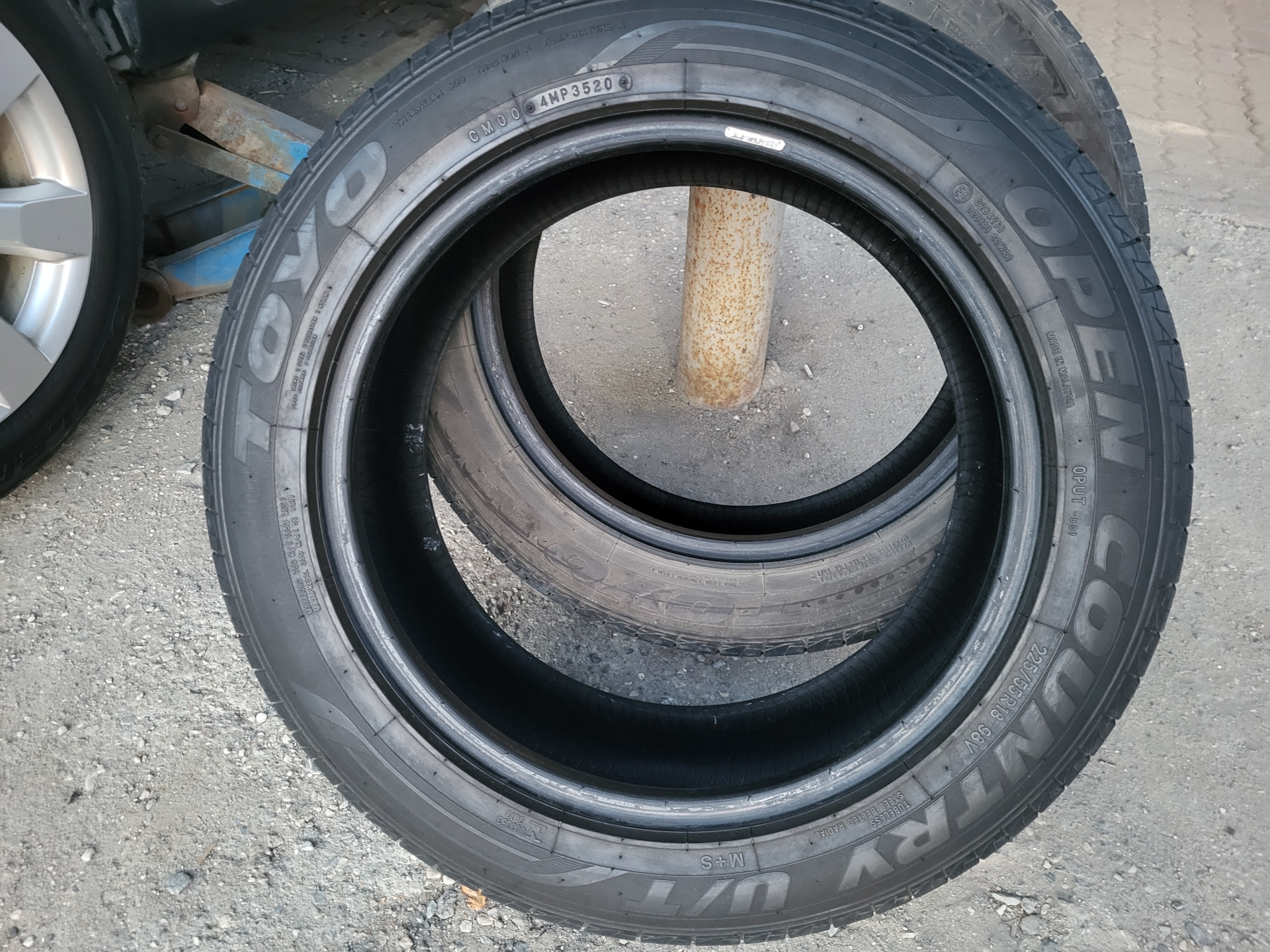 Обновил летнюю резину на Toyo Open Country U/T 225/55 R18 — Mitsubishi ...