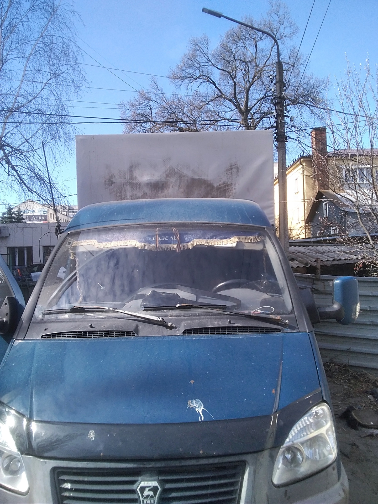 Спойлер — ГАЗ Газель, 2,5 л, 2007 года | тюнинг | DRIVE2