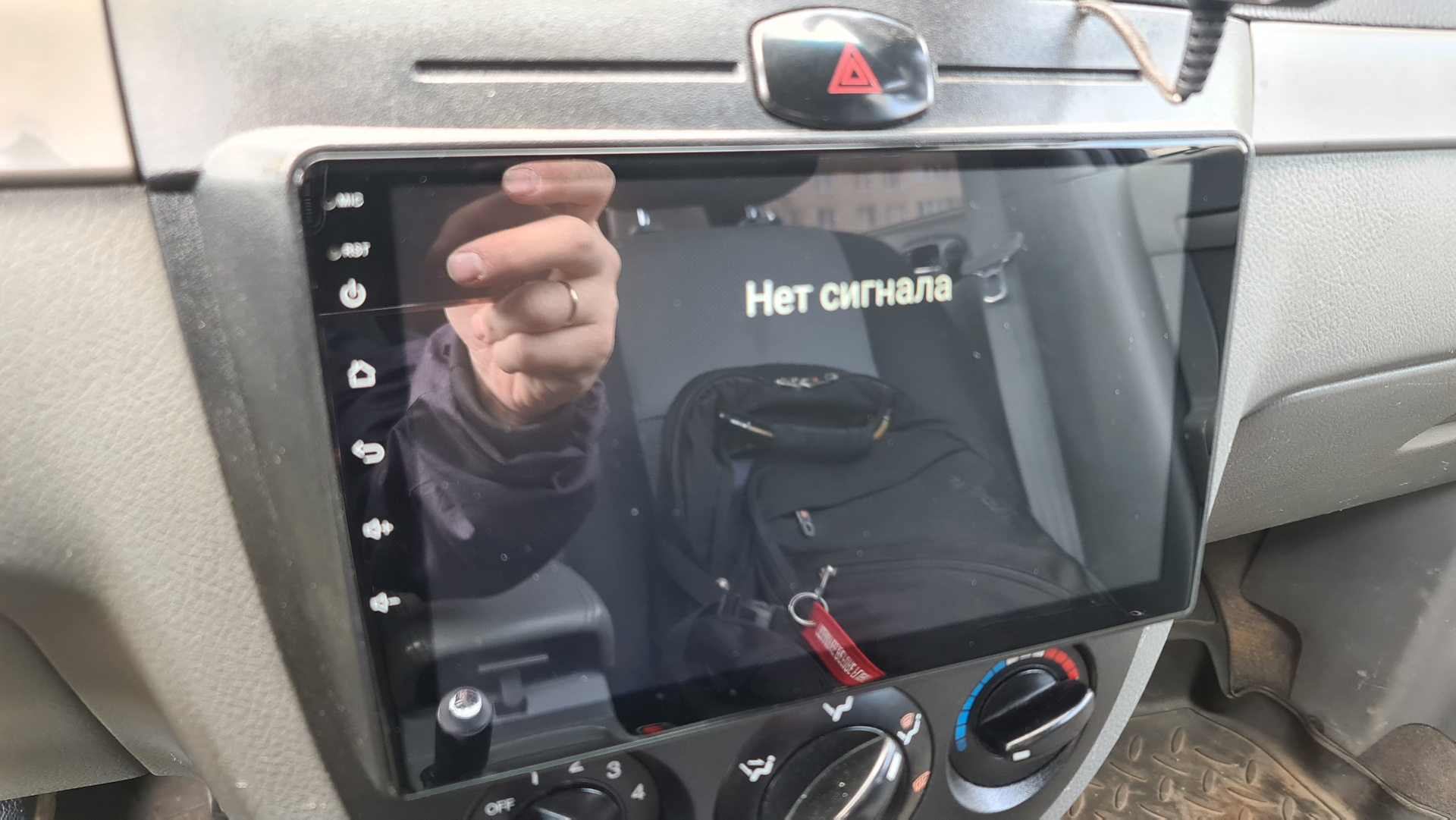 Тест камеры заднего вида Teyes AHD 1080p modeL ts86/Junsun V1/Lacetti ...