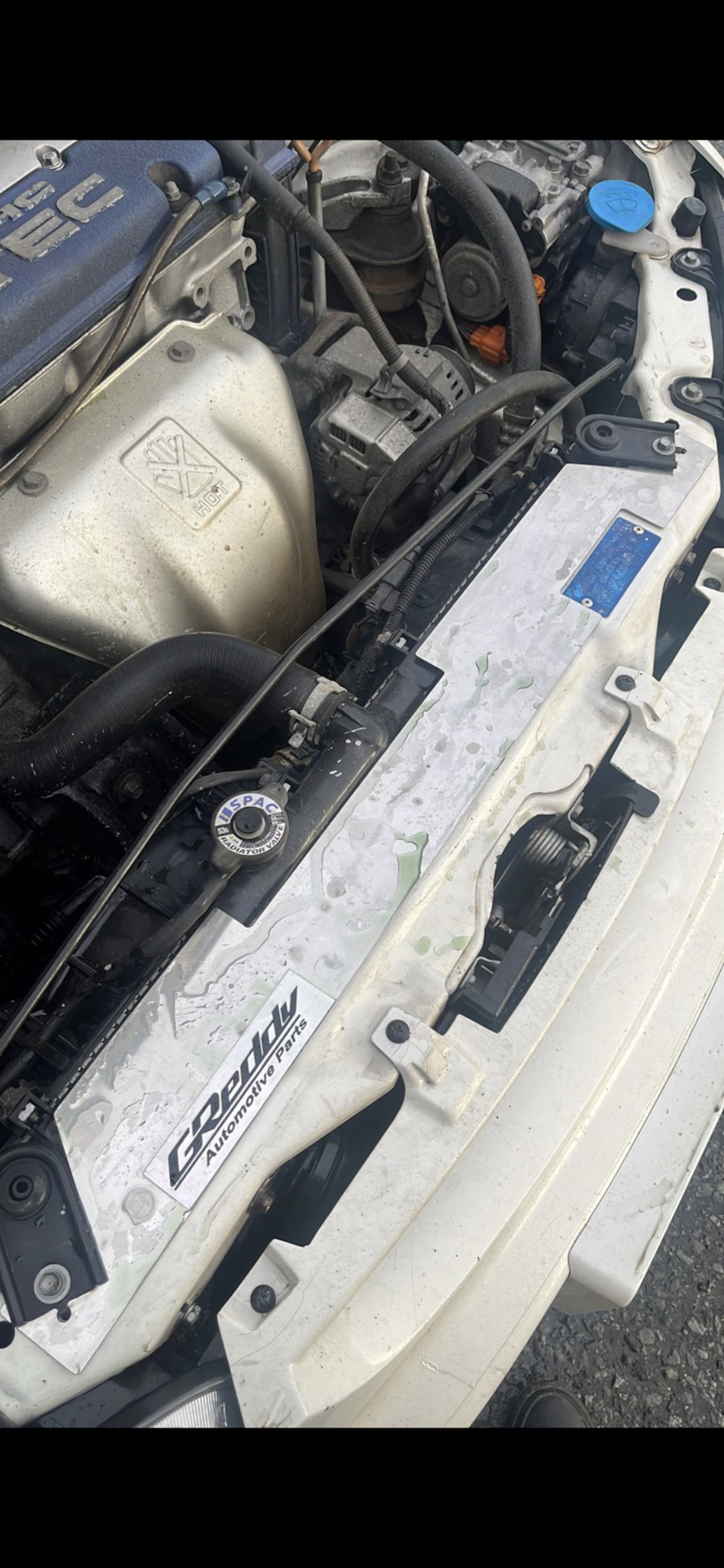 Замена подушек и шлангов охлаждения. — Honda Torneo, 2 л, 1999 года ...