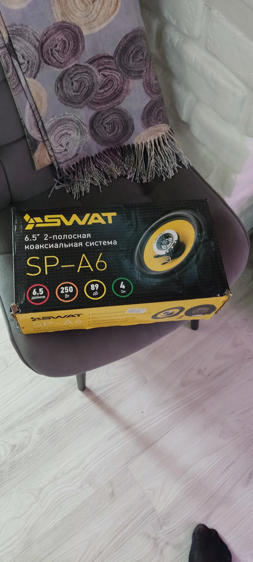 66. Новые динамики в передние двери SWAT SP-A6. — Chevrolet Lanos, 1,5 ...