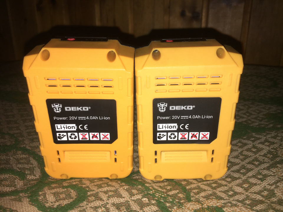 Про аккумуляторную УШМ Deko DKAG20-125 — DRIVE2