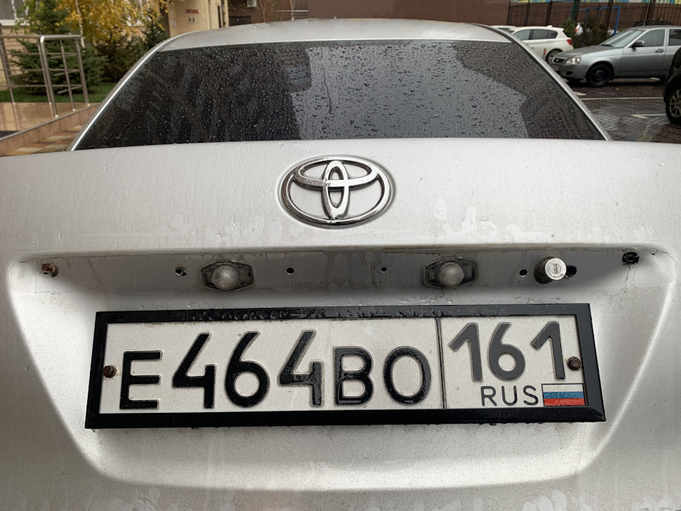Зеркало с камерой заднего вида — Toyota Corolla (140/150), 1,6 л, 2008 ...