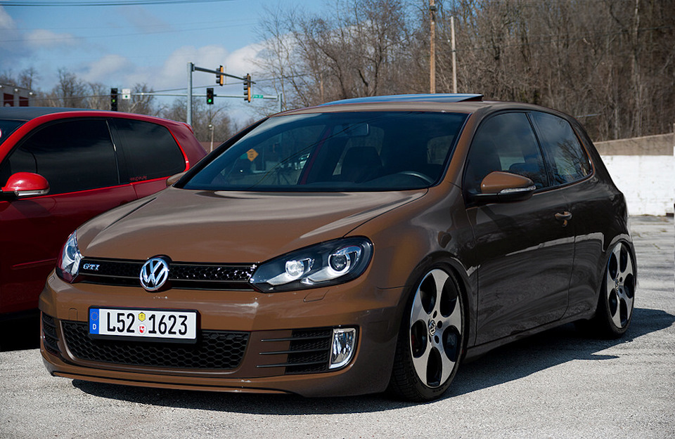 Цветовая палитра VW Golf