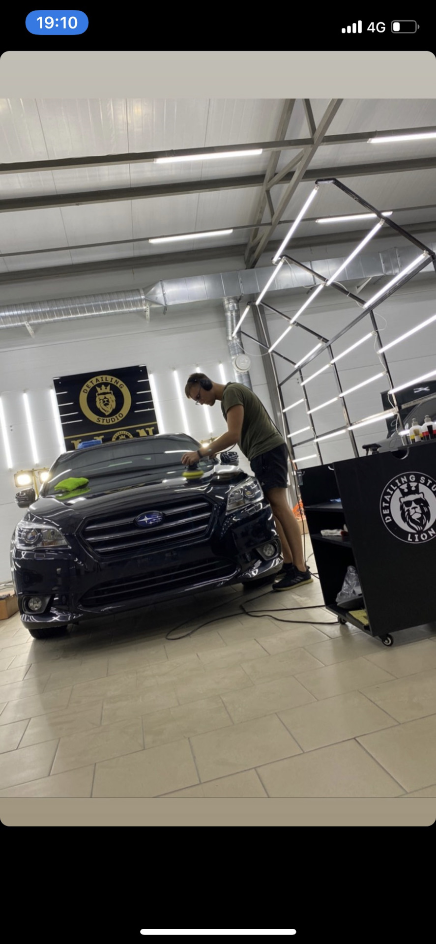 Покрытие керамикой и реставрация полиуретановой пленки — Subaru Legacy ...