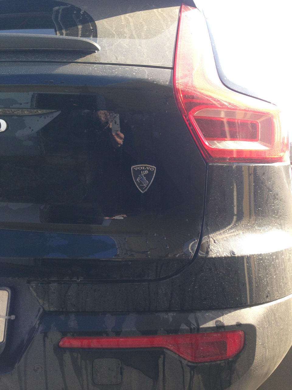 Эмблема лось — Volvo XC40, 2 л, 2018 года | тюнинг | DRIVE2