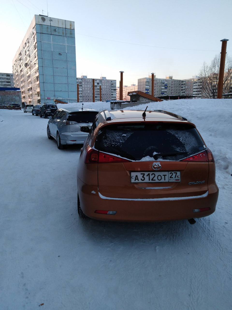 Небольшой рассказ о машине.Тонировка авто. — Toyota Caldina (241), 1,8 л,  2003 года | фотография | DRIVE2