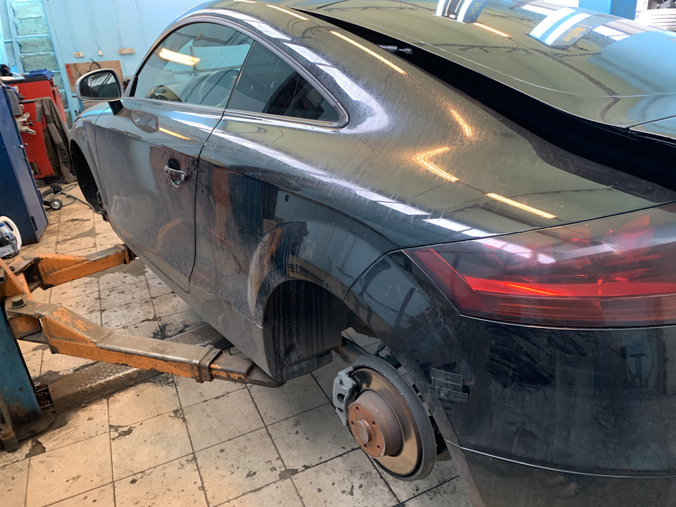 Монтаж/шины — Audi TT (2G), 2 л, 2007 года | колёсные диски | DRIVE2