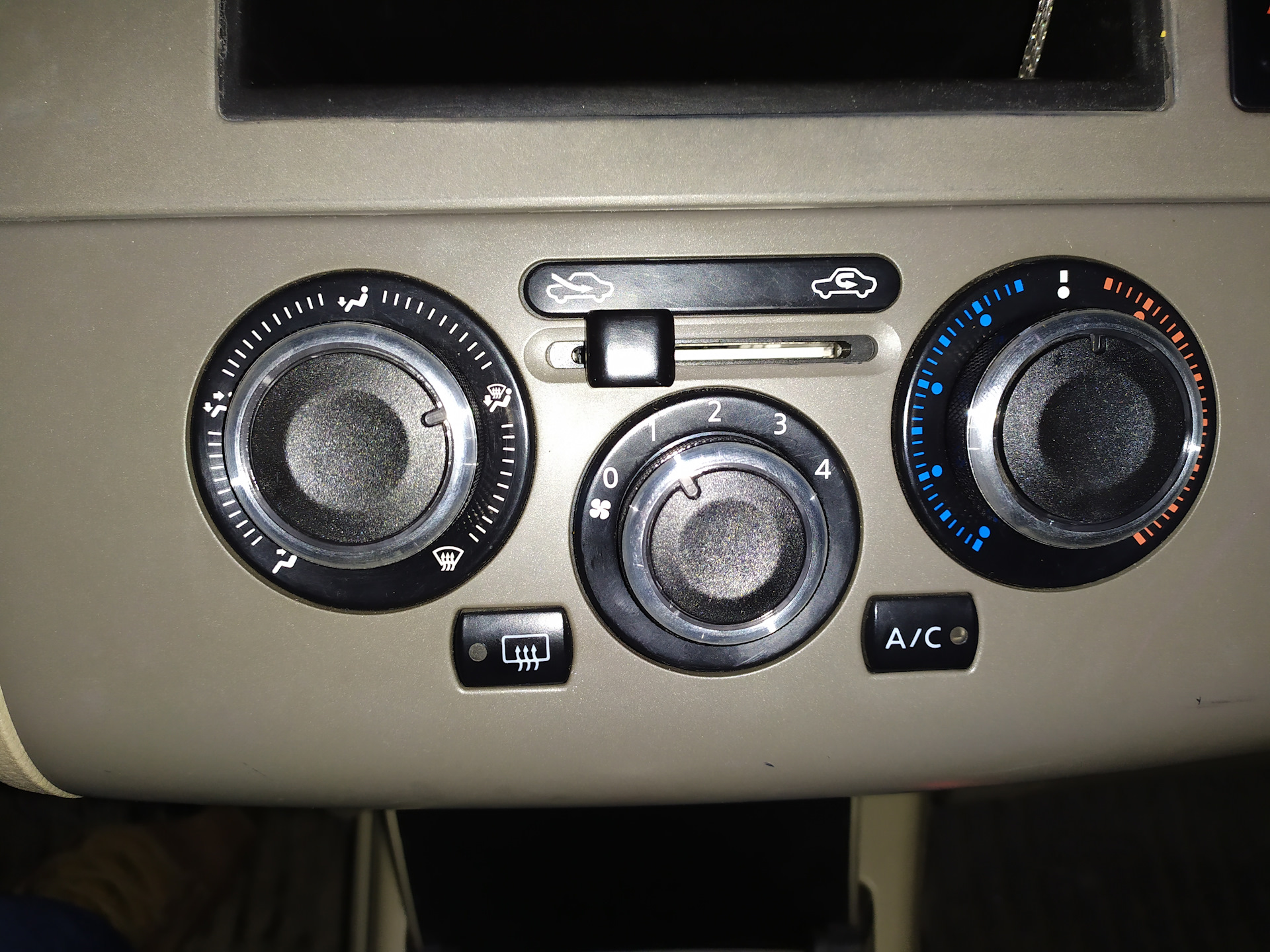 Обновляем интерьер. Ручки кондиционера. — DRIVE2