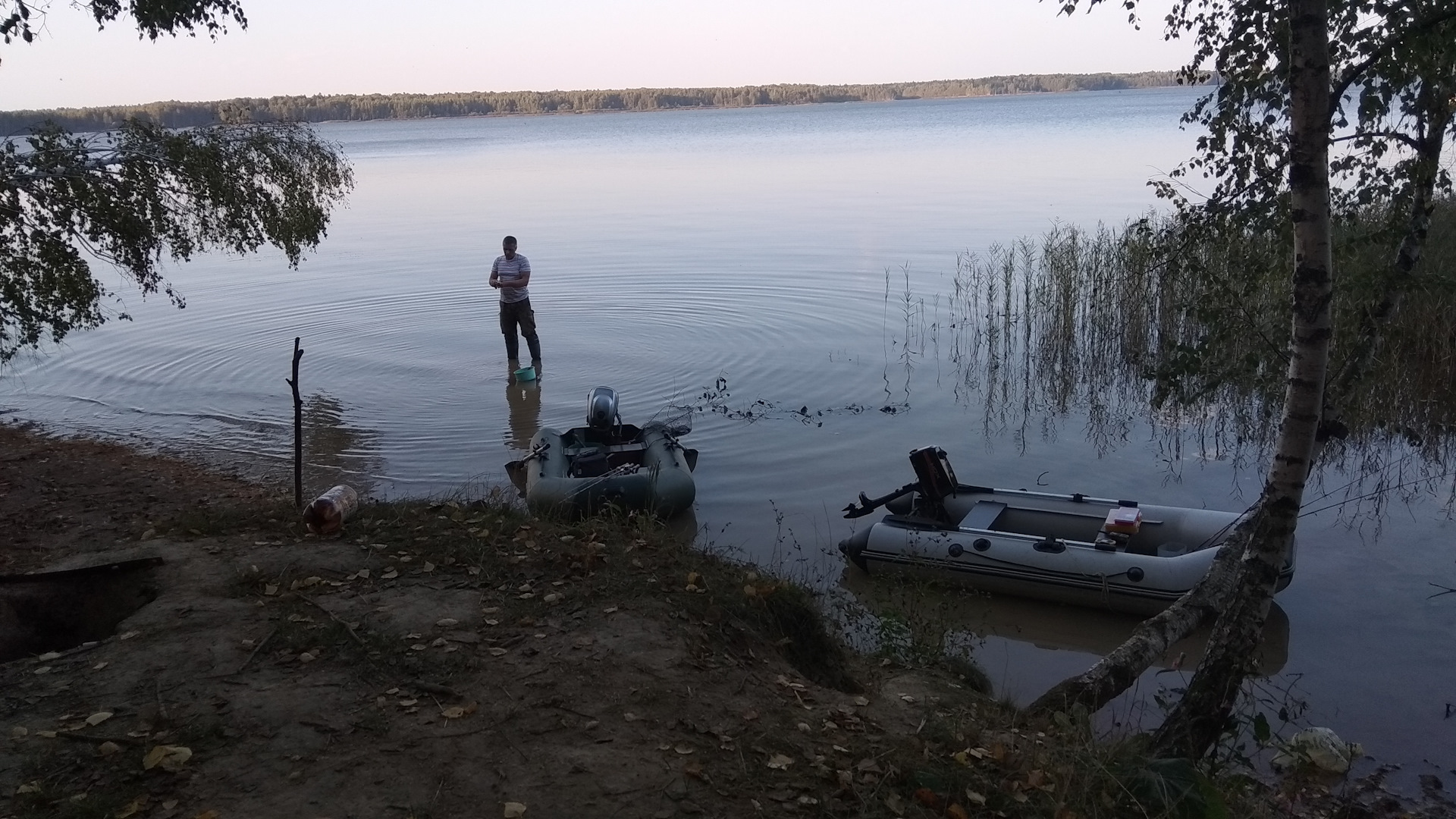 Отчеты на яузском водохранилище