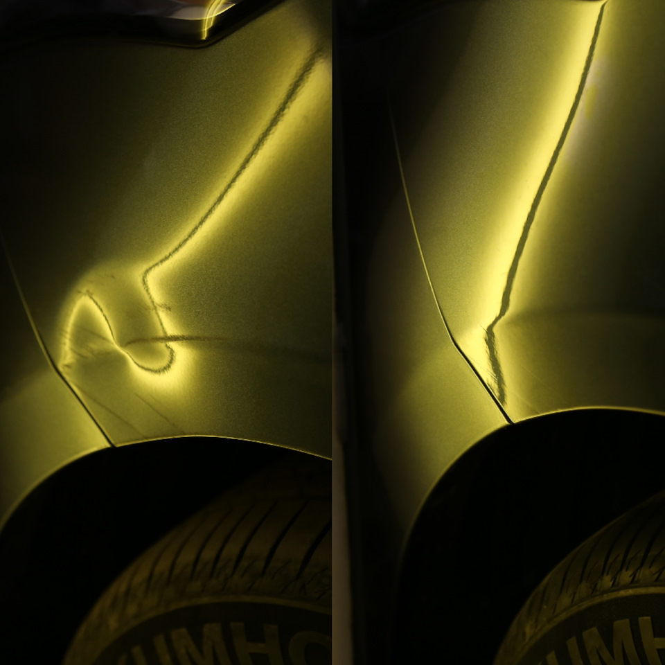 Удаление вмятин любых размеров и сложности без покраски! — НЕВМЯТИН на ...