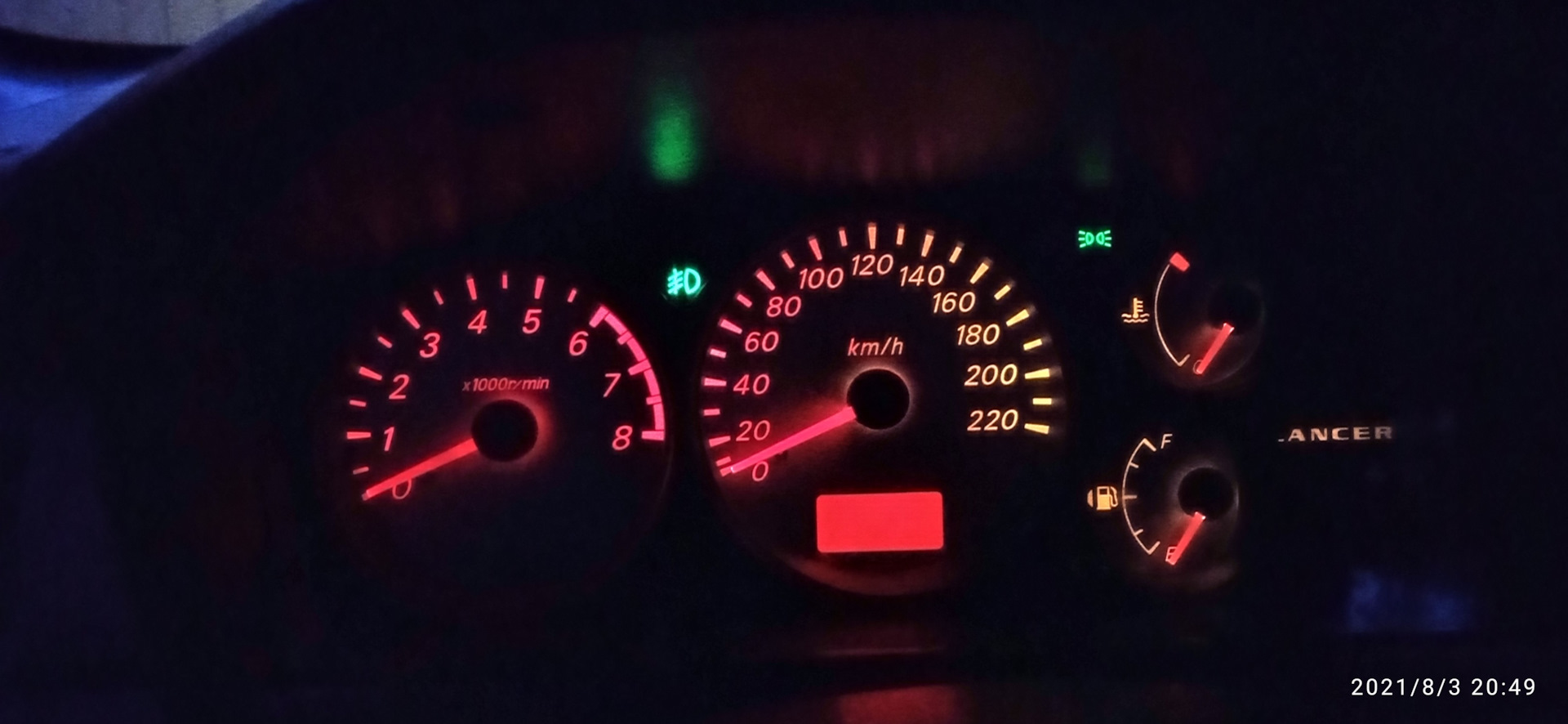 Двойная кнопка птф — Mitsubishi Lancer IX, 1,6 л, 2008 года ...