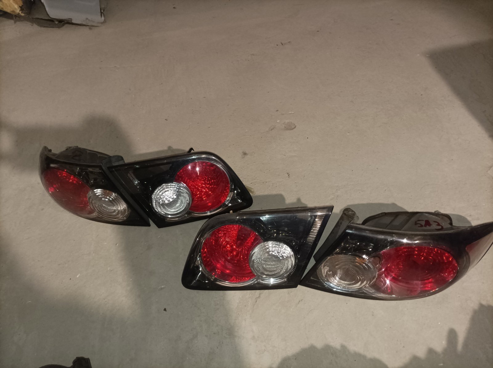 Задние фонари Mazda 6 sport USA — Mazda 6 (1G) GG, 2,3 л, 2004 года ...