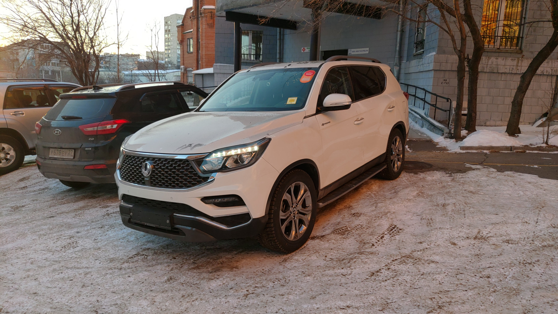 Пригнал машину в Хабаровск — SsangYong Rexton (4G), 2,2 л, 2019 года |  наблюдение | DRIVE2