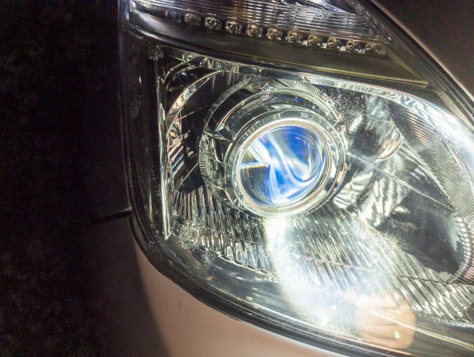 ЛИНЗЫ GTR X PRO В ФАРЫ + ВОССТАНОВЛЕНИЕ ФАР — Toyota Prius (20), 1,5 л ...