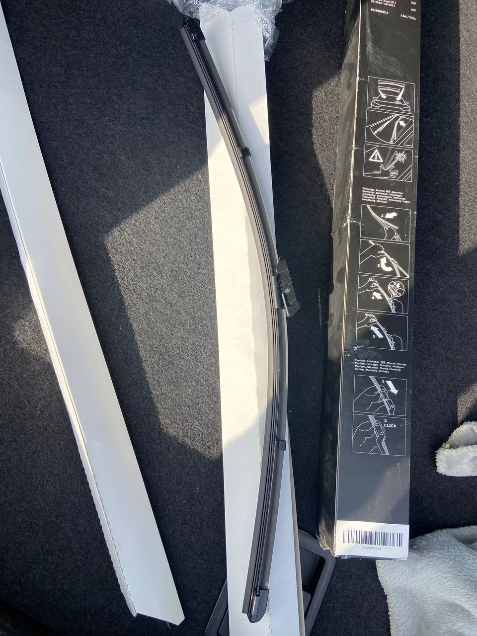 Щетки стеклоочистителя оригинал VAG 8K1998002A — Audi A4 (B8), 1,8 л ...