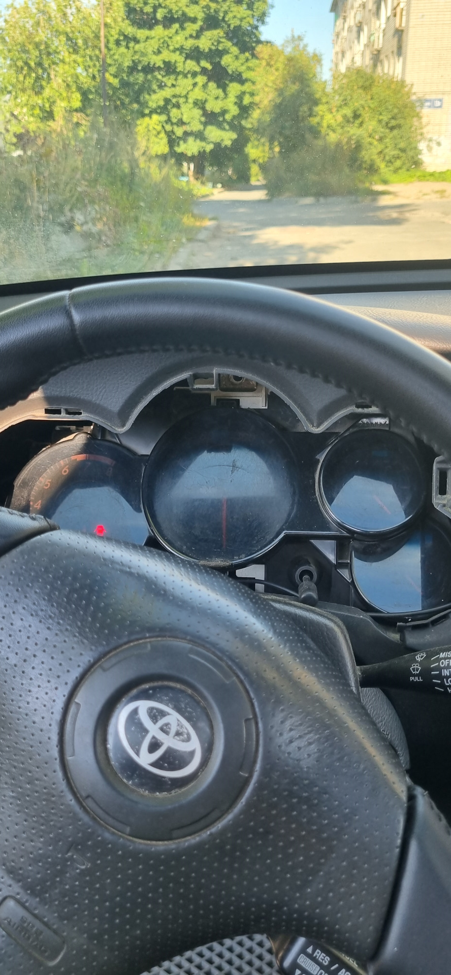 Превратили в эвропэйца )) — Toyota Matrix (1G), 1,8 л, 2003 года ...