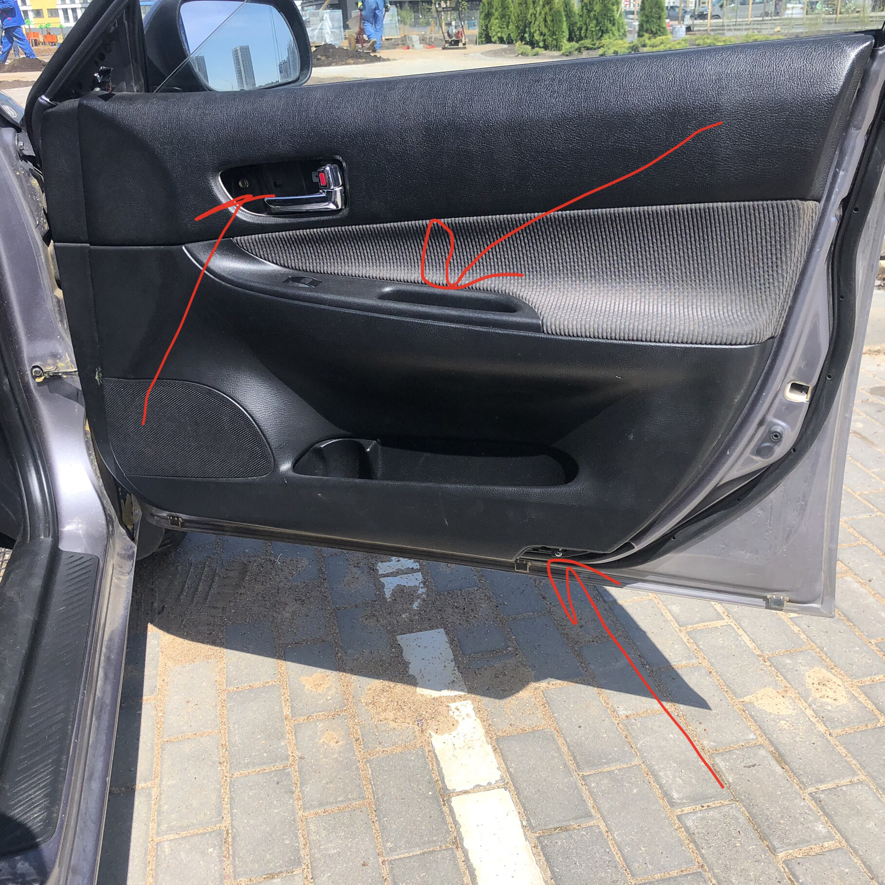 Ограничители дверей — зло японских инженеров — Mazda 6 (1G) GG, 2 л ...