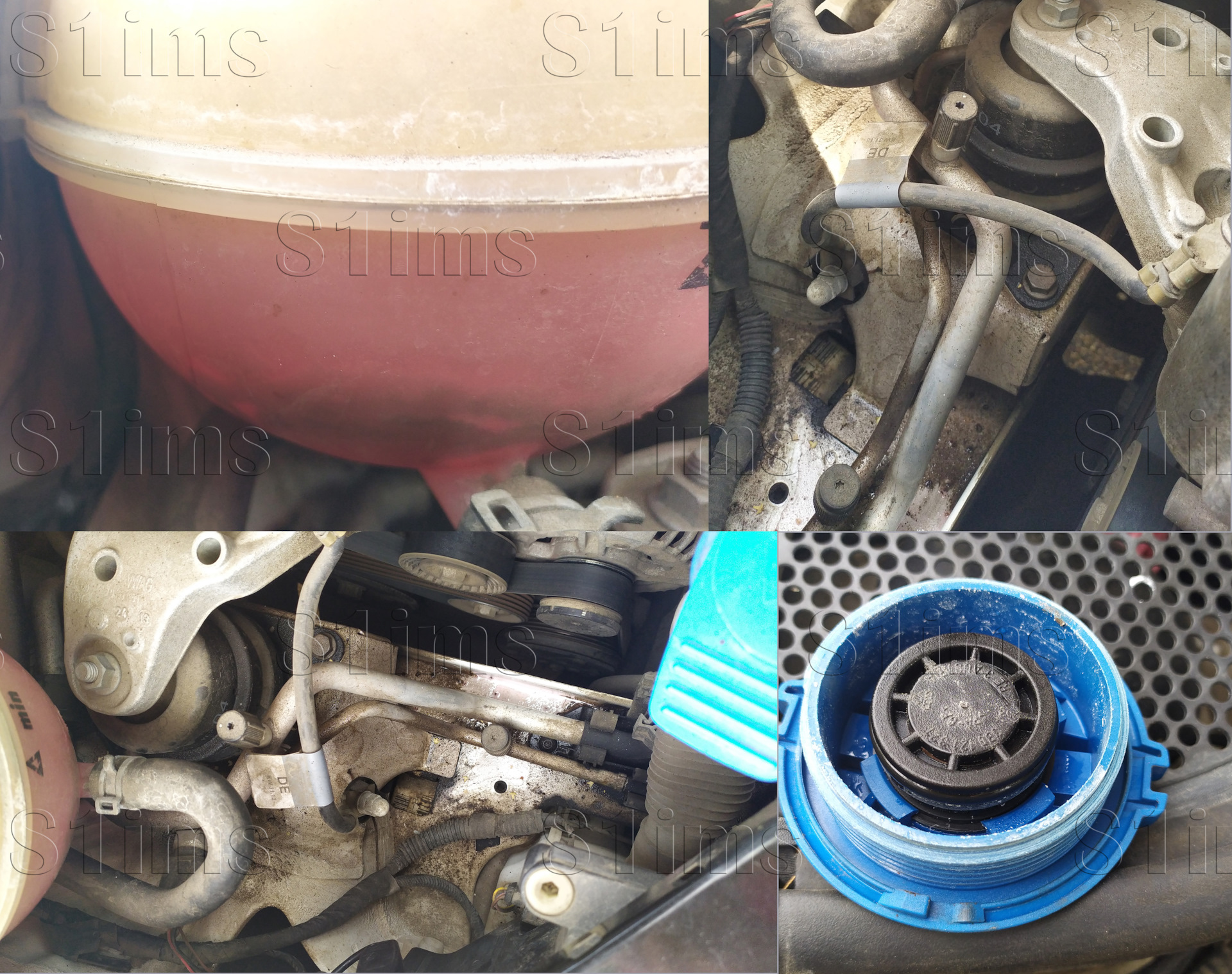 Трещина на расширительном бачке 6Q0121407B Vw polo — Volkswagen Polo ...