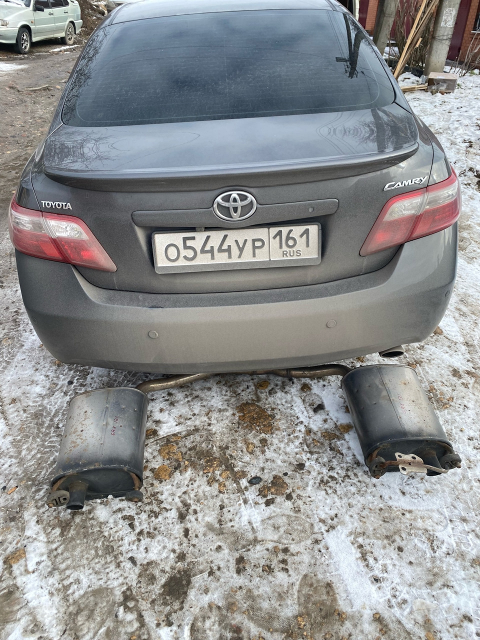 Двойной выхлоп Ч.1 — Toyota Camry (XV40), 2,4 л, 2007 года | тюнинг | DRIVE2