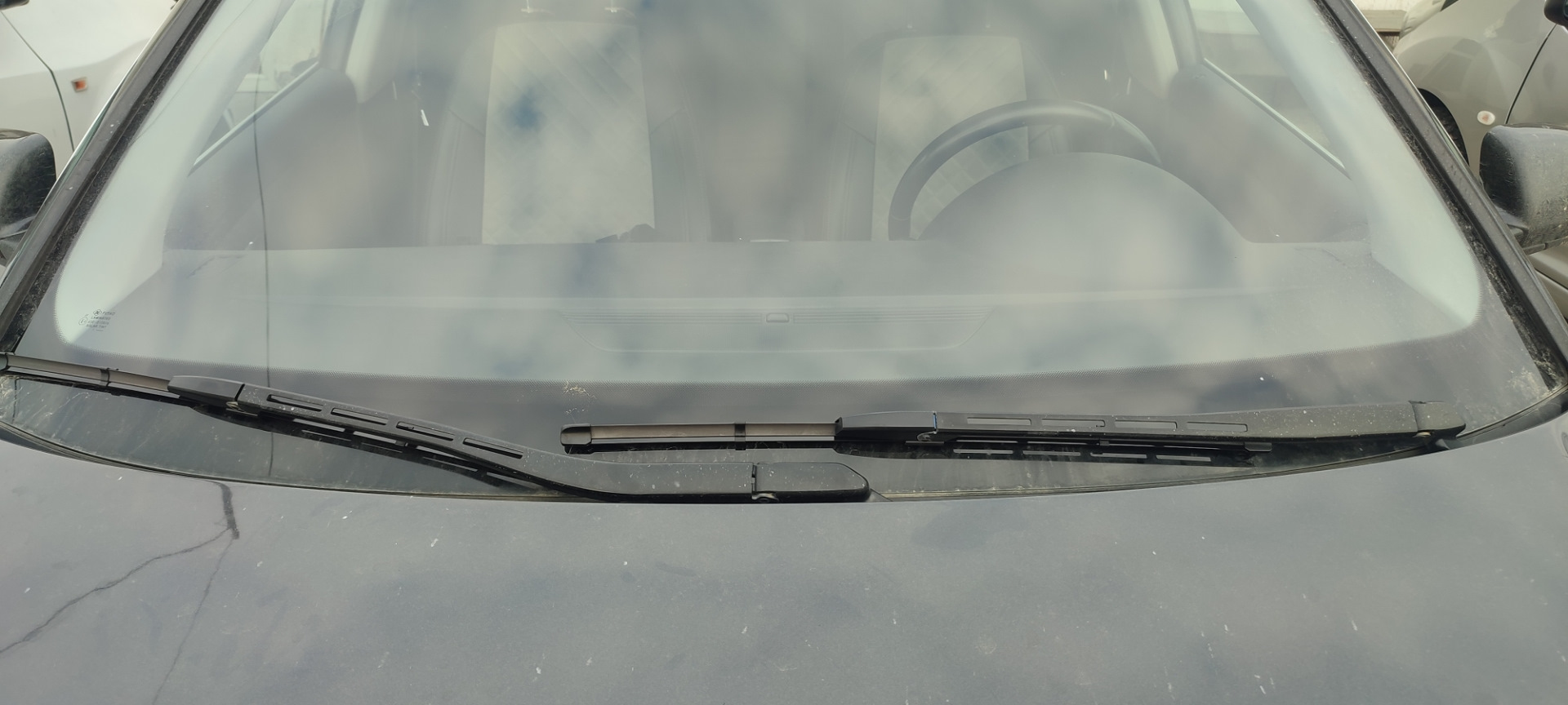 Дворники для бедных + теплоизоляция капота — Audi A4 (B7), 1,8 л, 2007 ...