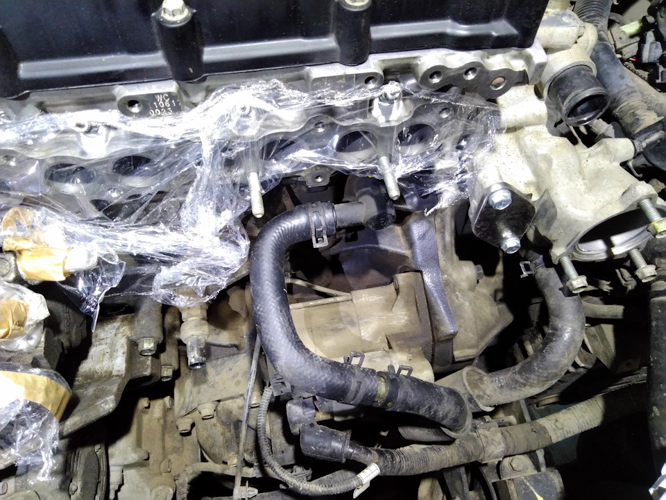 Здесь был теплообменник — Hyundai Santa Fe (2G)