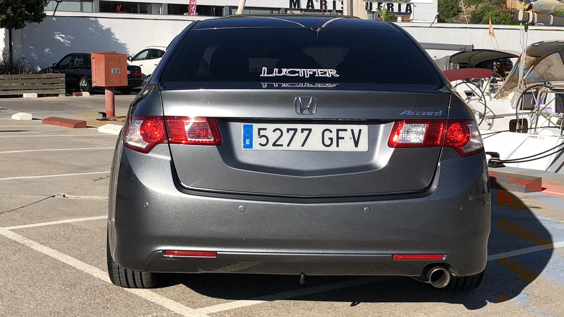 Honda Accord (8G) 2.0 бензиновый 2008 | ***Lucifer*** на DRIVE2