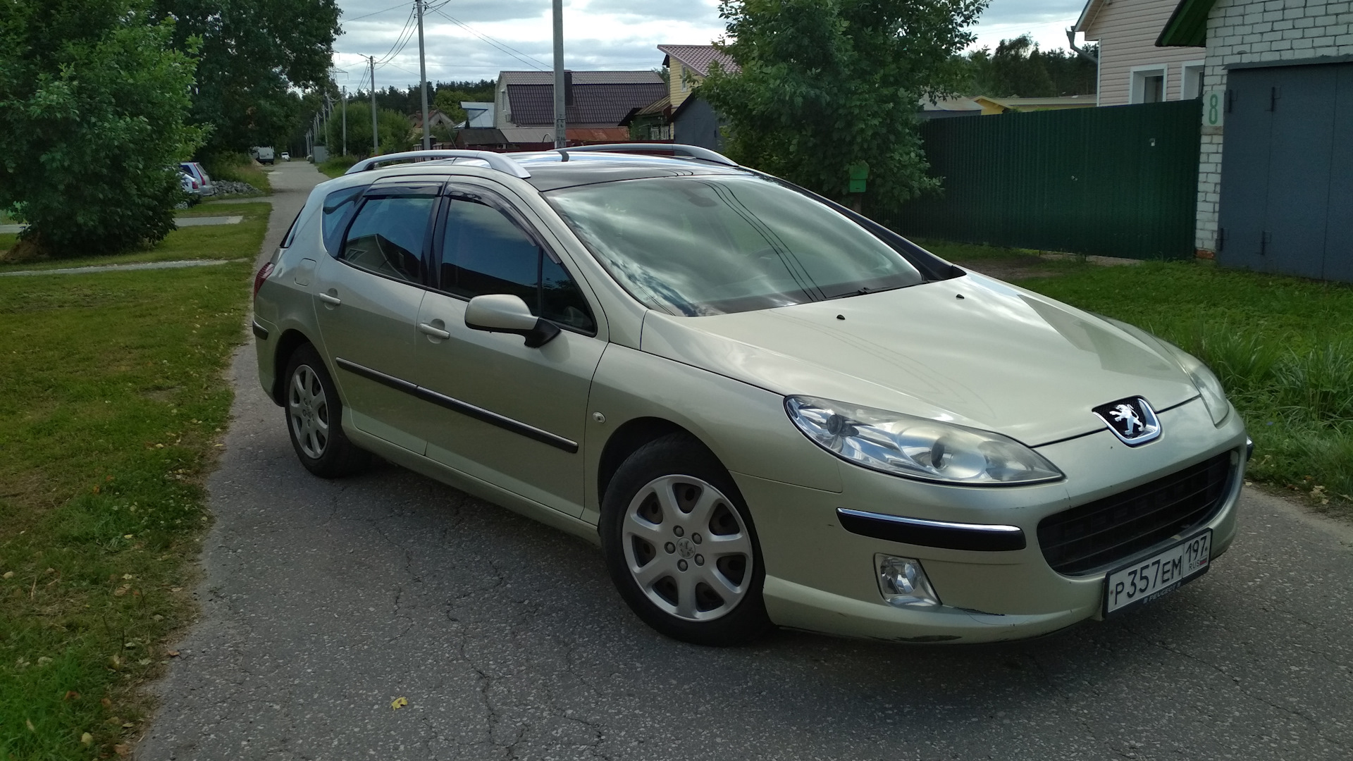 Peugeot 407 SW 1.6 дизельный 2005 | Оливка на DRIVE2