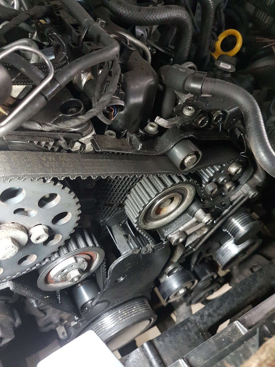 Течь сальника коленвала — Vag сервис на DRIVE2