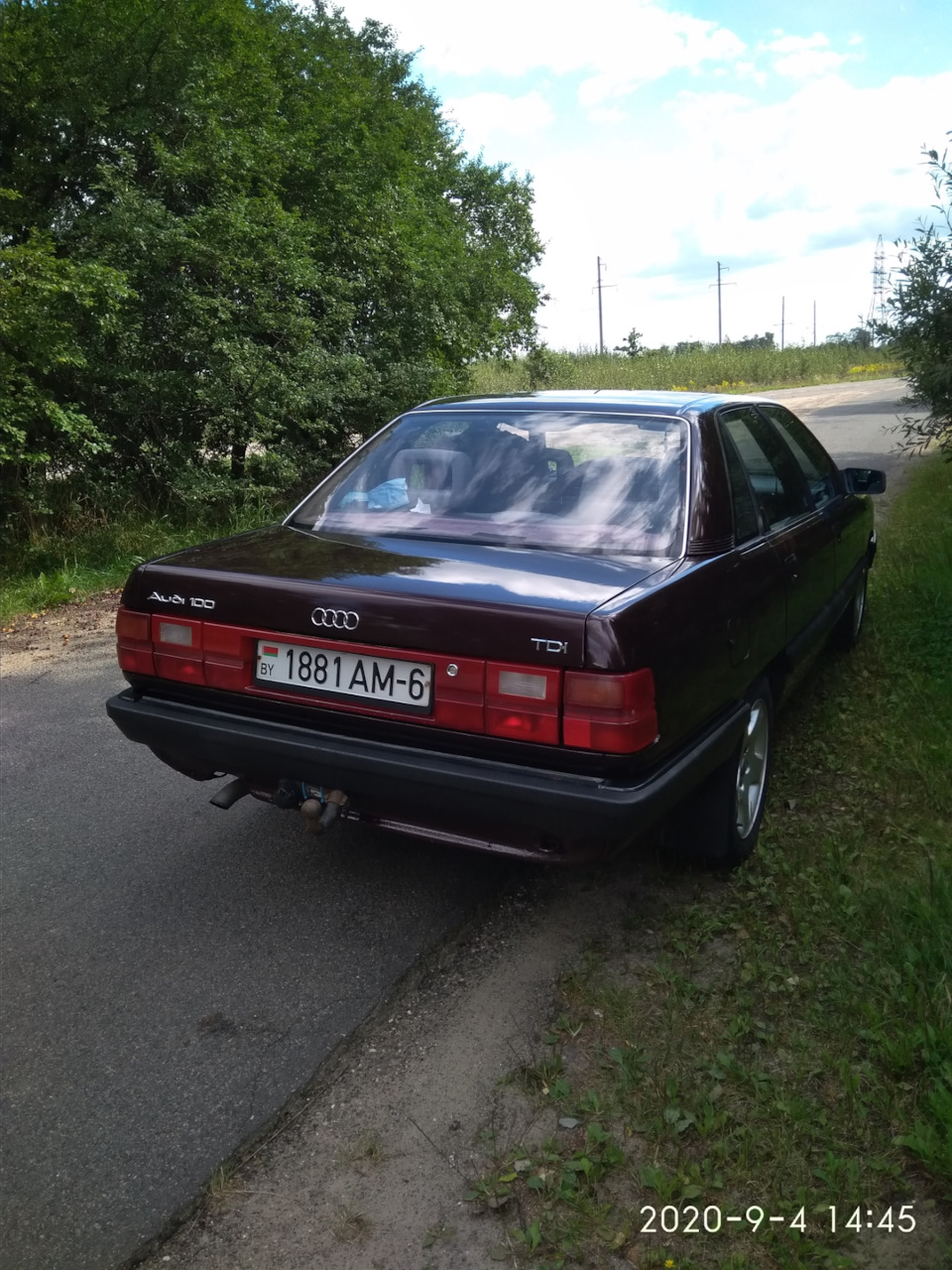 Так пару фоток, РС на телефон с памятью не очень )) — Audi 100 (C3), 2,5 л,  1990 года | просто так | DRIVE2