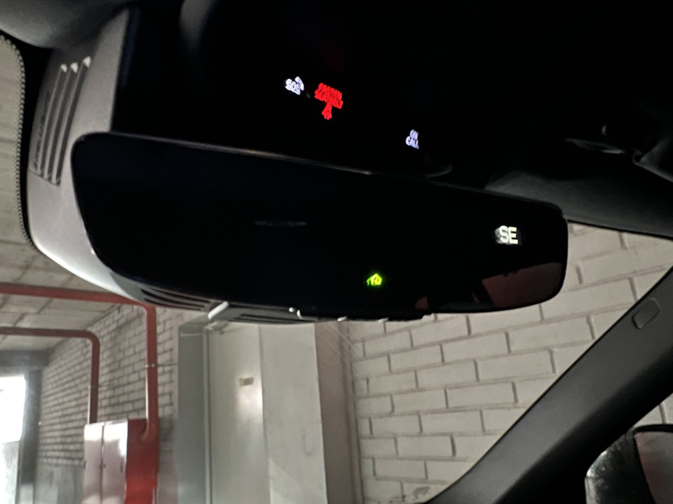 Зеркало с компасом и HomeLink — Volvo XC90 (2G), 2 л, 2019 года ...