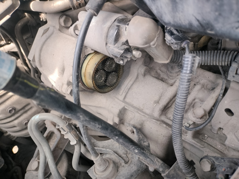 Замена щеток на стартере. — Toyota Camry (XV40), 2,4 л, 2011 года ...